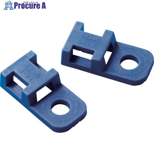 TYTON インシュロック メタルコンテント固定具 MCCTAM1-BLU 1袋 ■▼118-0207 【送料都度見積】｜プロキュアエース