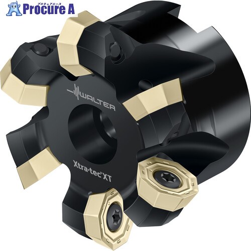 Walter フェースミルカッター M5004-Bボア穴タイプ インチ 7枚刃 M5004.086-B26-07-04 1本 ■▼664-3120 【送料都度見積】 ●O585|プロキュアエース