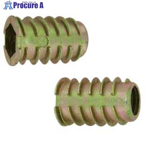 SUNCO クロメート ウッドシールド ツバ付 六角穴 8X20(D＝13 (350本入) N0-00-0662-0080-0200-02 1箱 ■▼501-5461 【送料都度見積】｜プロキュアエース