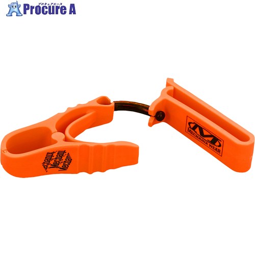 MECHANIX 地球儀ゼムクリップ ハイビズオレンジ MWC-99 60個 ■▼699-5207 【貨物輸送都度積もり書き】