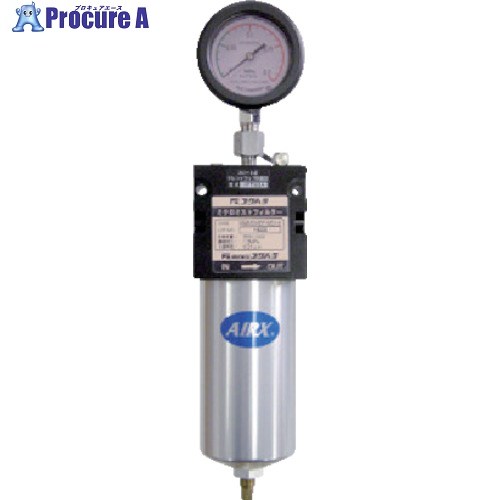 フクカラ ミクロミストフィルター(差圧計付) MM350ADF-M01-3 1本 ■▼851-0487 【貨物輸送都度積もり書き】 花・ガーデン・DIY-その他