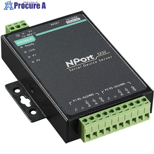 MOXA NPORT 5232/JP NPORT 5232/JP 1台 ■▼168-4963 【送料都度見積】