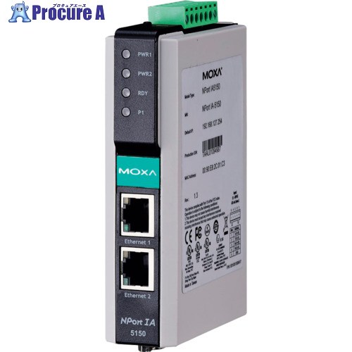 MOXA NPORT IA-5150-M-SC NPORT IA-5150-M-SC 1個 ■▼168-5232 【送料都度見積】