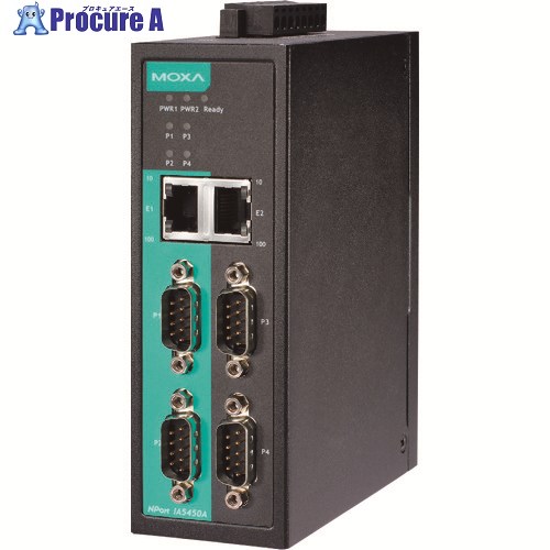 MOXA NPORT IA5450A-T-IEX NPORT IA5450A-T-IEX 1個 ■▼168-5435 【貨物輸送都度積もり書き】