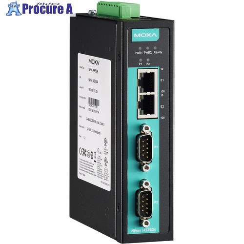 MOXA NPORT IA5250A NPORT IA5250A 1個 ■▼168-5451 【貨物輸送都度積もり書き】