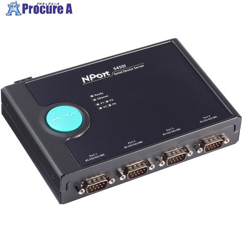 MOXA NPORT 5450I NPORT 5450I 1個 ■▼168-5630 【貨物輸送都度積もり書き】