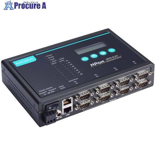MOXA NPORT 5650I-8-DT/JP NPORT 5650I-8-DT/JP 1個 ■▼168-8040 【貨物輸送都度積もり書き】