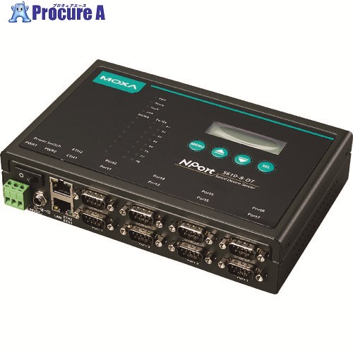 MOXA NPORT 5610-8-DT/JP NPORT 5610-8-DT/JP 1個 ■▼168-8248 【貨物輸送都度積もり書き】