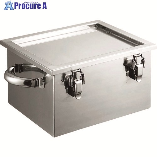 オオモリ 角型密閉缶 (角溶接) 12L OM1013-41 1個 ■▼149-0351 【貨物輸送都度積もり書き】