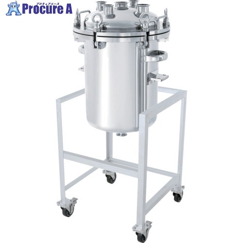 MONOVATE フランジオープン加圧容器 架台付 30L PCN-O-ASC-30 1個 ■▼363-9572