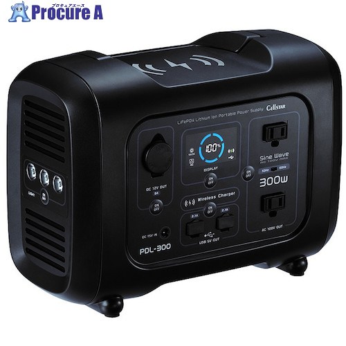 CELLSTAR 携帯型ワット数 PDL-300 1台 ■▼560-9799