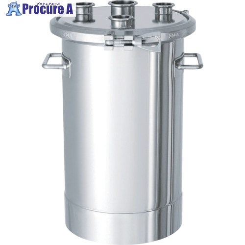 MONOVATE ステンレスヘルールオープン加圧容器20L PCN-F-20 1個 ■▼814-7170