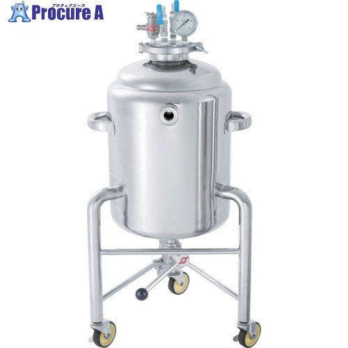MONOVATE SUS上衣型加圧容器 脚付 加圧社会的単位 50L PCN-J-L-50-UT 1個 ■▼866-6776 ※車上乗り合い船