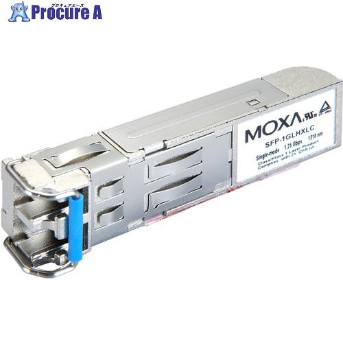 MOXA SFP-1GLHXLC-T SFP-1GLHXLC-T 1個 ■▼168-5195 【貨物輸送都度積もり書き】