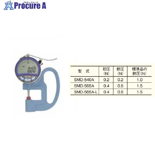 TECLOCK 低圧位置づける力シックネスゲージ SMD-540A(0.2-0.2) 1個 ■▼687-8398 【貨物輸送都度積もり書き】