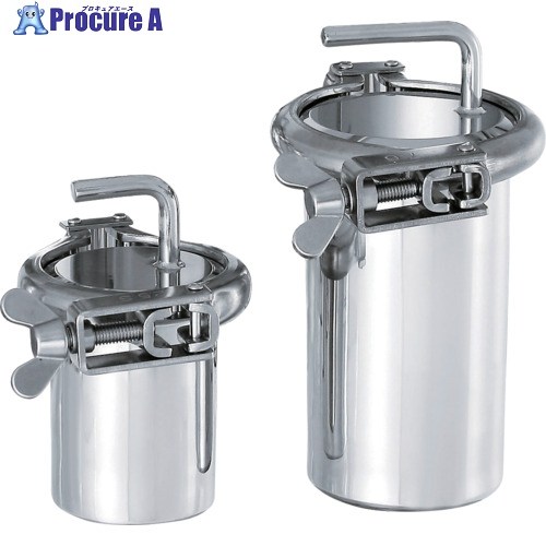 MONOVATE ステンレスヘルール式SUS316L壜0.5L PSO-0.5 1個 ■▼814-7190