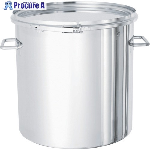 MONOVATE ステンレスタンクサニタリーバンド式密閉貯蔵タンク10L SMA-CTL-24 1個 ▼814-7208 研究・実験用品-花・ガーデン・DIY-タンク