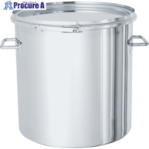 MONOVATE ステンレスタンクサニタリーバンド式密閉貯蔵タンク80L SMA-CTL-47 1個 ■▼814-7213