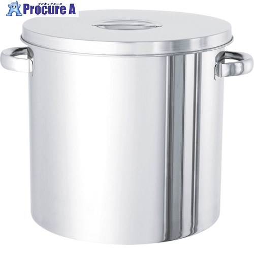 MONOVATE ステンレス鋼貯蔵タンク 引っ切り無い取っておく用貯蔵タンク(フタ付) 100L ST-47H 1個 ◇▼509-6502