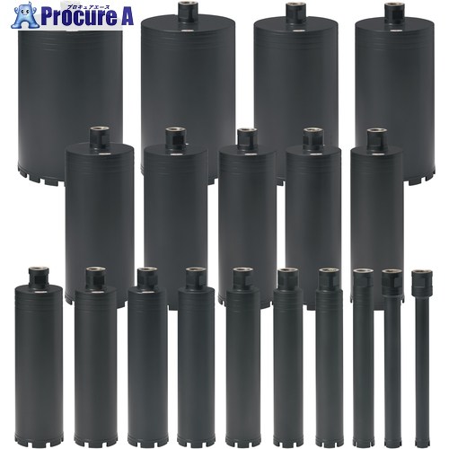 Hakken ダイヤモンドコアビット 判定基準ONE M27ねじ φ56×260L M STD1-M27-56-260-M 1本 ■▼683-1449 【貨物輸送都度積もり書き】 穴あけ工具用アクセサリー-ドリル-電動・エア工具用アクセサリー