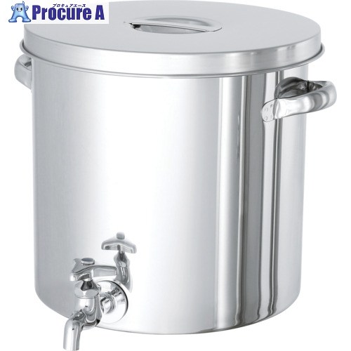 MONOVATE ステンレス鋼貯蔵タンク 引っ切り無い取っておく用貯蔵タンク(水道の栓付) 65L ST-W-43 1個 ■▼751-6428