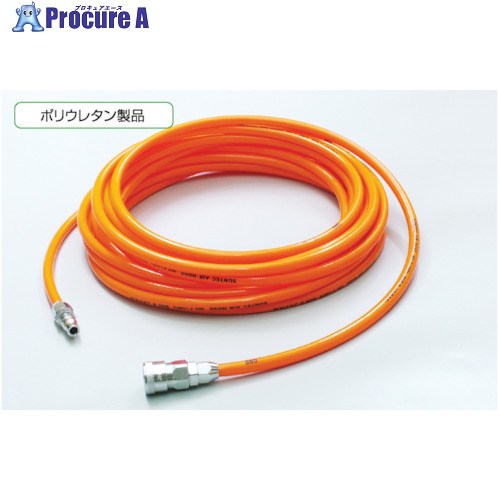 十川 サンテックエアーホース 10M 黄色 STC-10-Y 10本 ■▼838-7173 【貨物輸送都度積もり書き】