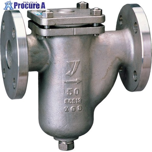YOSHITAKE ステンレス鋼製U形ストレーナ(60メ) 100A SU-10-60M-100A 1台 ■▼850-4816 ※車上乗り合い船