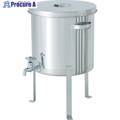 MONOVATE 水道の栓付汎用入れもの平鋼脚付 20L ST-W-FL-30 1個 ■▼866-6909