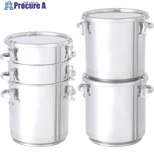 MONOVATE 積み重ね式テーパー型密閉入れもの 45L TP-CTH-STA-39 1本 ■▼120-8981