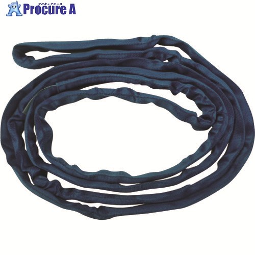 TESAC ブルースリングソフトN形(エンドレスタイプ)荷重1.6t 全長4m(JIS規格品) TBSN1.6TX4M 1本 ■▼148-0554 【送料都度見積】｜プロキュアエース