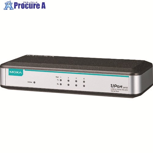 MOXA UPORT 2410 UPORT 2410 1個 ■▼168-5268 【送料都度見積】|プロキュアエース