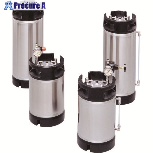 ユニコントロールズ ステンレス鋼翦断応力入れもの 18L 液面計付 TK18SR-LG 1台 ■▼205-8945 【貨物輸送都度積もり書き】