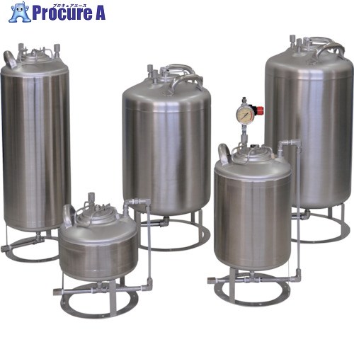 ユニコントロールズ ステンレス鋼剪断応力入れもの 10L TM10B-316L 1台 ■▼250-9437