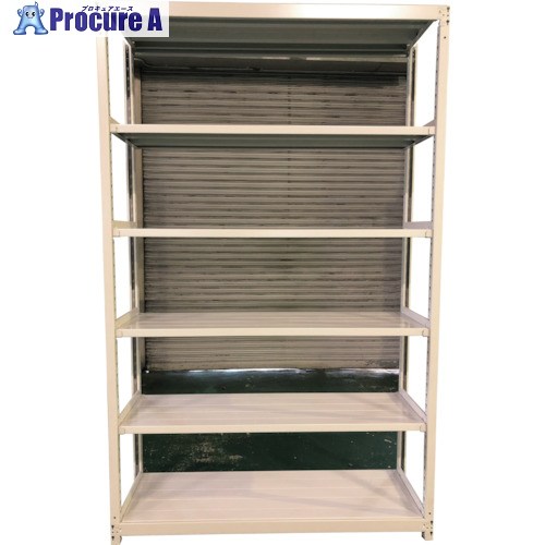 双福鋼器 軽中量ボルトレスラック 200kg 1800&times;450&times;2400 天地6段 単体 ホワイトグレー TS8645-6T 1台 ■▼353-7025 ｜プロキュアエース
