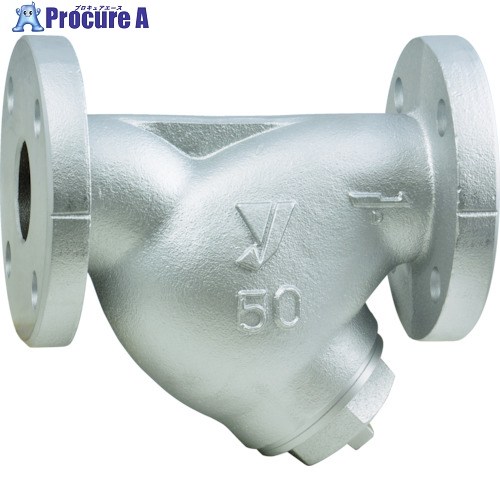 YOSHITAKE Y形ストレーナ(球状黒鉛鋳鉄) 80メッシュ 呼び径:50A、2B SY-40-80M-50A 1個 ▼382-5370 |プロキュアエース