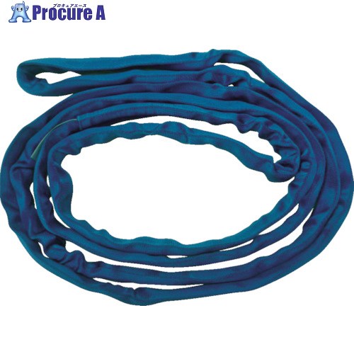 TESAC ブルースリングソフトN形(エンドレスタイプ)荷重1.6t 全長3m(JIS規格品) TBSN1.6TX3M 1本 ▼421-4315 ｜プロキュアエース