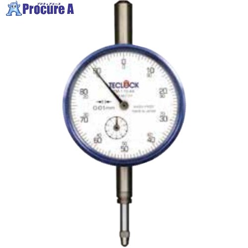 TECLOCK 0.01ミリ目盛ダイヤルゲージ 目盛板内の排油機構付 TM-110-4A 1個 ■▼434-1461 【送料都度見積】