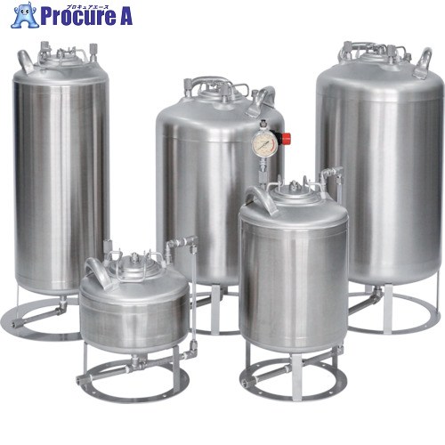 ユニコントロールズ ステンレス鋼加圧容器 電気容量20L TM21B 1台 ■▼467-5908