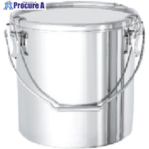 MONOVATE ステンレスタンク テーパー付吊下げ密閉タンク(フタ付) 25L TP-CTB-33 1個 ▼509-6031