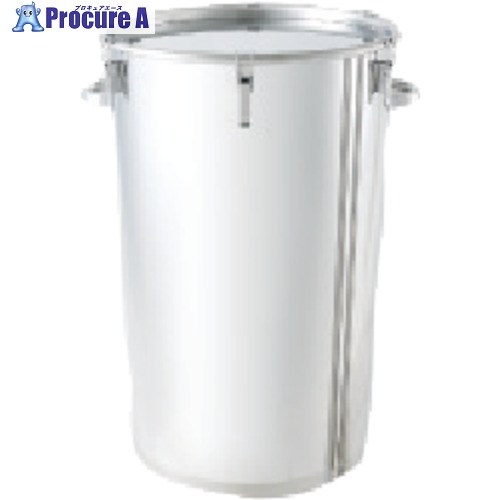 MONOVATE ステンレス鋼貯蔵タンク テーパー付取っておく用貯蔵タンク(フタ付) 200L TP-ST-565H 1個 ■▼509-6391 ※車上乗り合い船