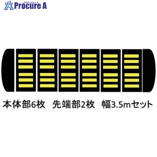 サンセルフ 減速度くん 手合い2 混凝土用 3.5m書き割り TYPE2-CO-3.5M 1S ■▼686-3250 【貨物輸送都度積もり書き】