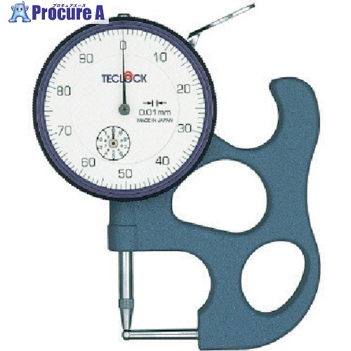 TECLOCK ダイヤルパイプゲージ TPM-116 1個 ■▼838-0312 【貨物輸送都度積もり書き】 花・ガーデン・DIY-計測工具-DIY・工具