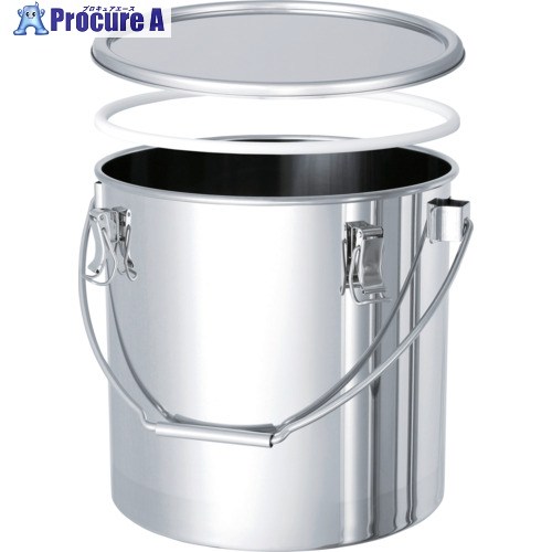 MONOVATE PTFEパッキン付テーパー型吊り下げ式密閉容れもの 20L TP-CTB-PTFE-30 1個 ■▼866-6914