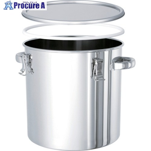 MONOVATE PTFEパッキン付テーパー型密閉入れもの 25L TP-CTH-PTFE-33 1個 ■▼866-6921