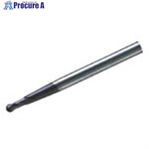 三菱K 2枚刃ミラクルテーパネック 超硬ボールエンドミル3mm VCXBR0150T0100L051 1本 ▼682-3181 ●SI517｜プロキュアエース