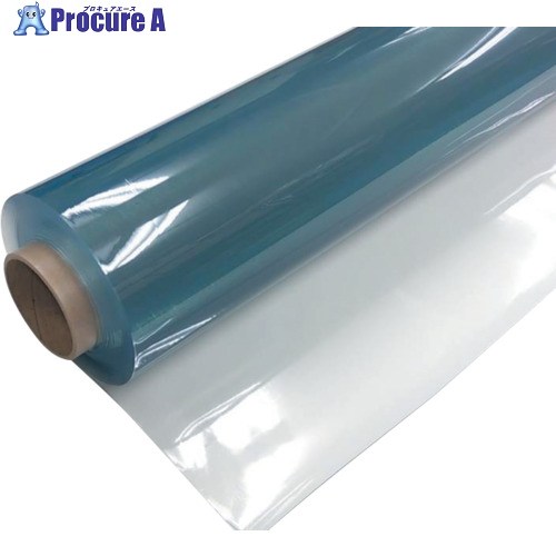 スワロン ストリップドアシート 広幅フラット 静電 透明 1mm&times;915mm&times;12m巻 WT191512A 1本 ■▼683-8401 【送料都度見積】｜プロキュアエース