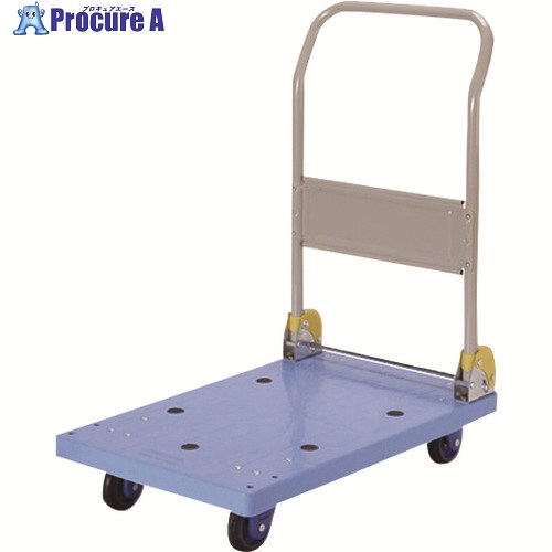 ヨドノ 樹脂製ポータブルカー 折り畳みハンドル式 101PA 1台 ■▼215-0090 【送料都度見積】