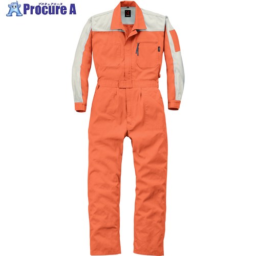 AUTO-BI AW(秋冬)モデル つなぎ服107-003オレンジ-3L 107-003-3L 1着 ▼149-7014 |プロキュアエース