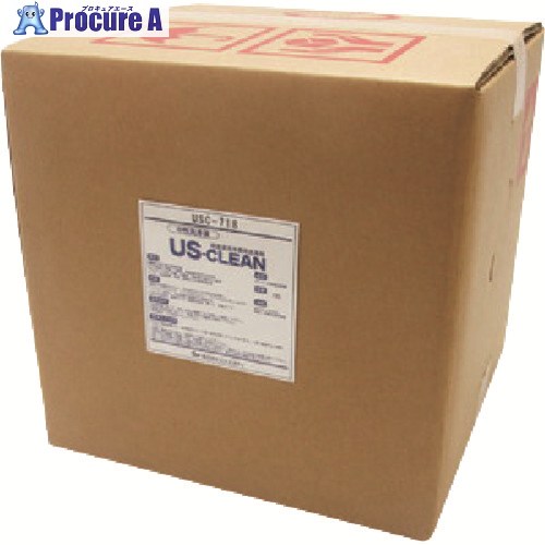 TGK 水系洗い濯ぎ剤 US-CLEAN 18L 111-52-19-23 1個 ■▼190-6646 【貨物輸送都度積もり書き】