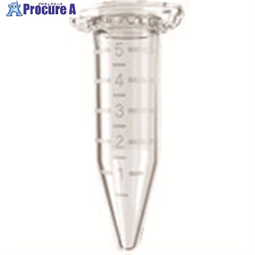 TGK エッペンドルフチューブ 5.0mL 200本 107-23-31-11 1箱 ■▼191-2925 【送料都度見積】